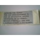 MB290532 ETİKET YAZI